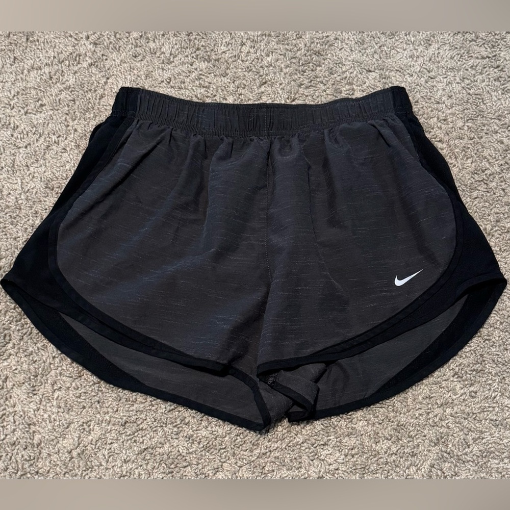 Nike Dri-FIT Gray & Black Shorts